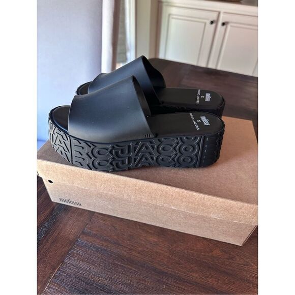 Melissa X Marc Jacobs Becky platform slide - Picture 3 of 10